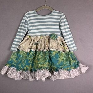 Giggle Moon Girls 3T Fall Harvest Dress